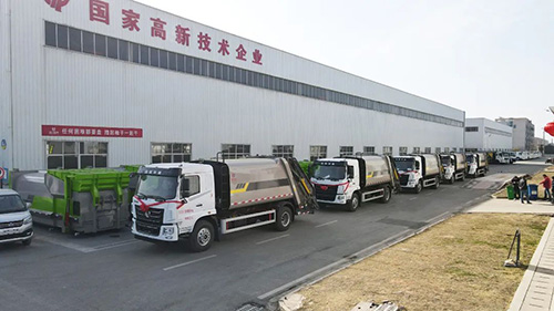 开门红｜2023凯力风新款压缩垃圾车批量首发